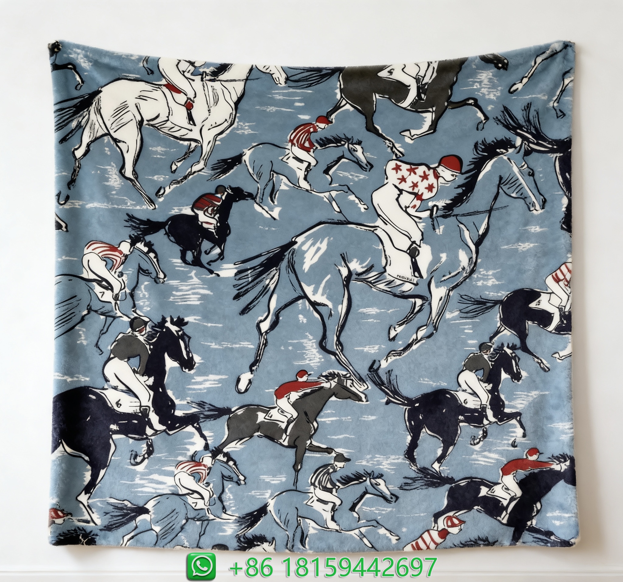 Hermes Throw Blankets
